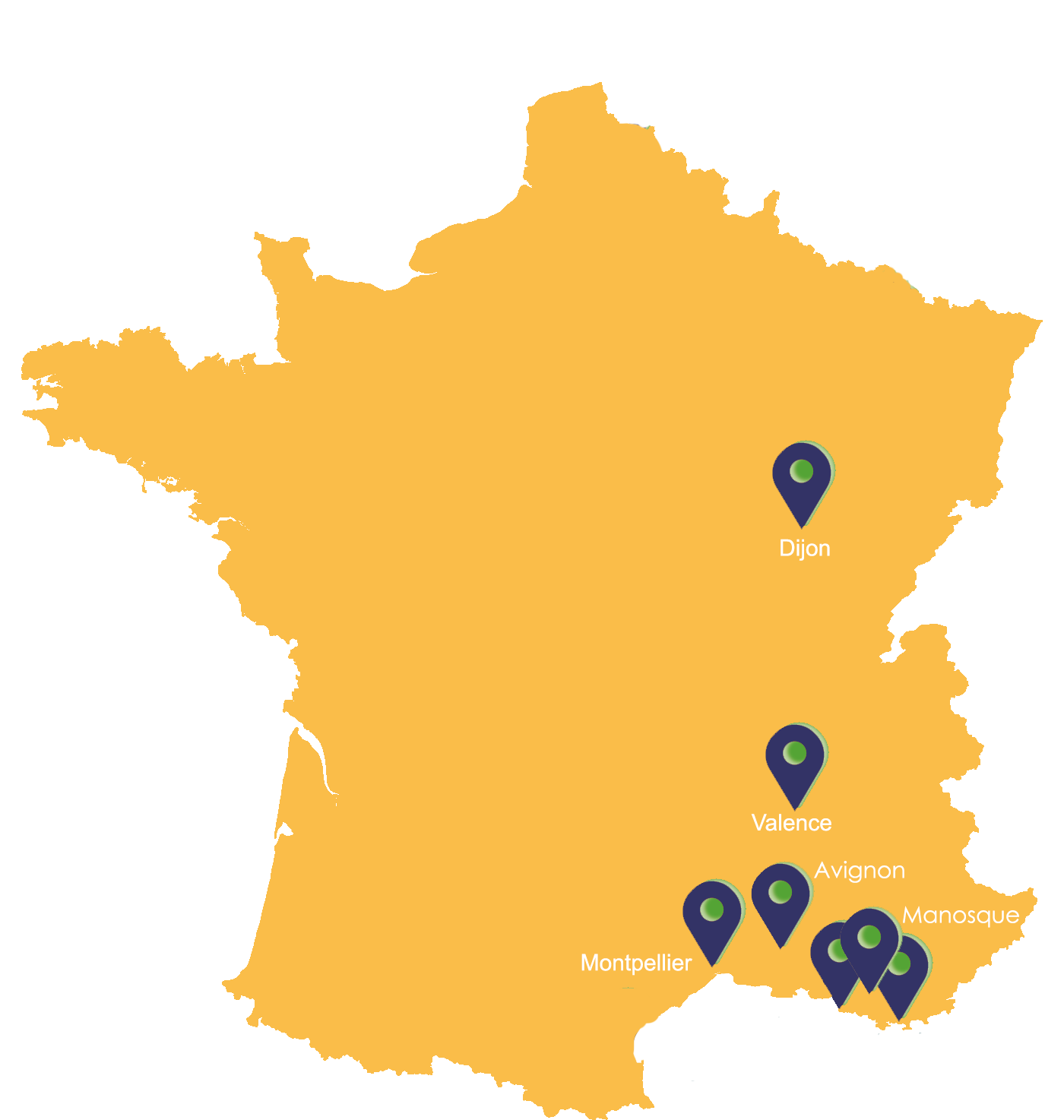 carte agences AV Habitat